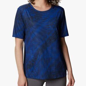 Columbia Women's Chill River™ Short Sleeve Shirt Blue Size L